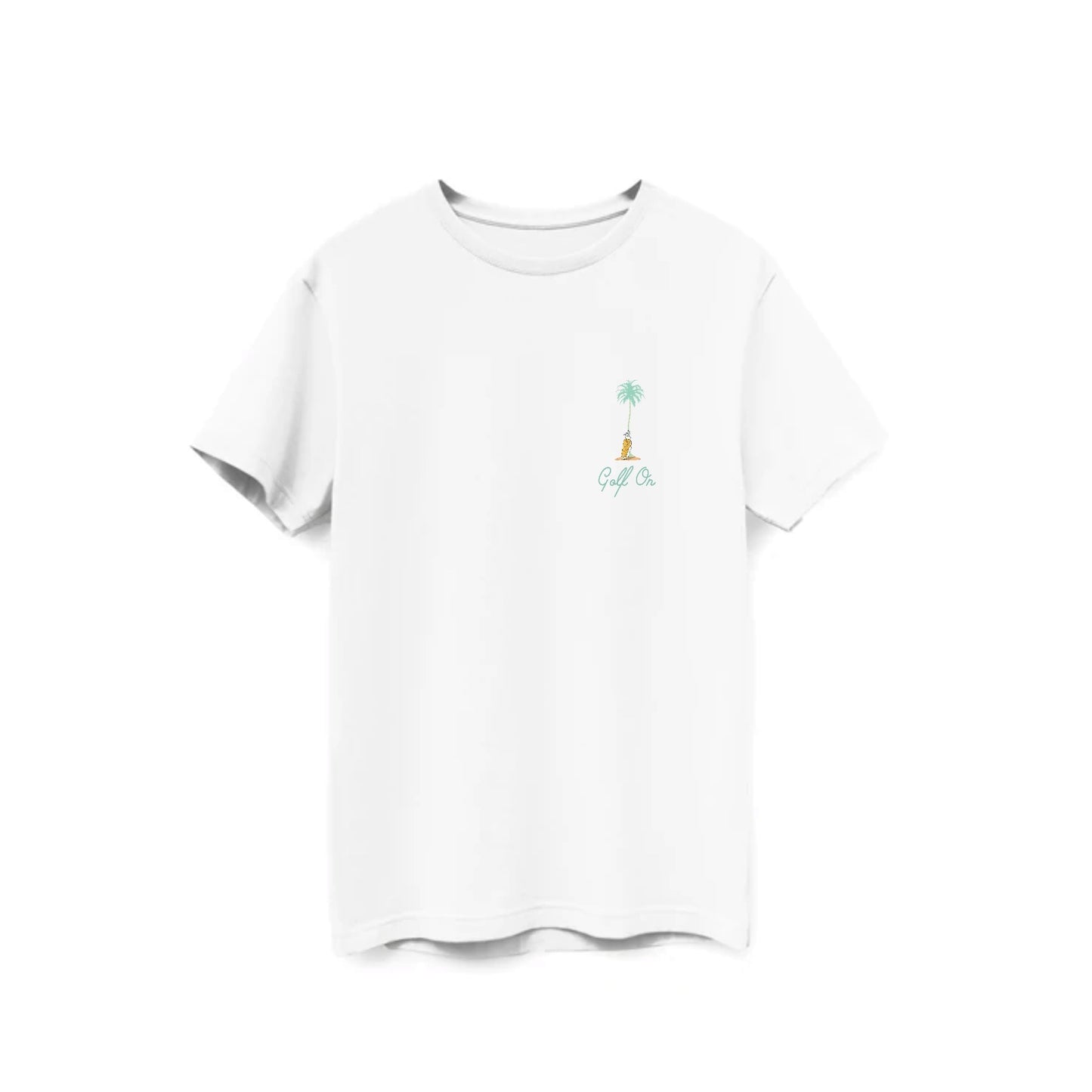 Golf On Mint Shirt